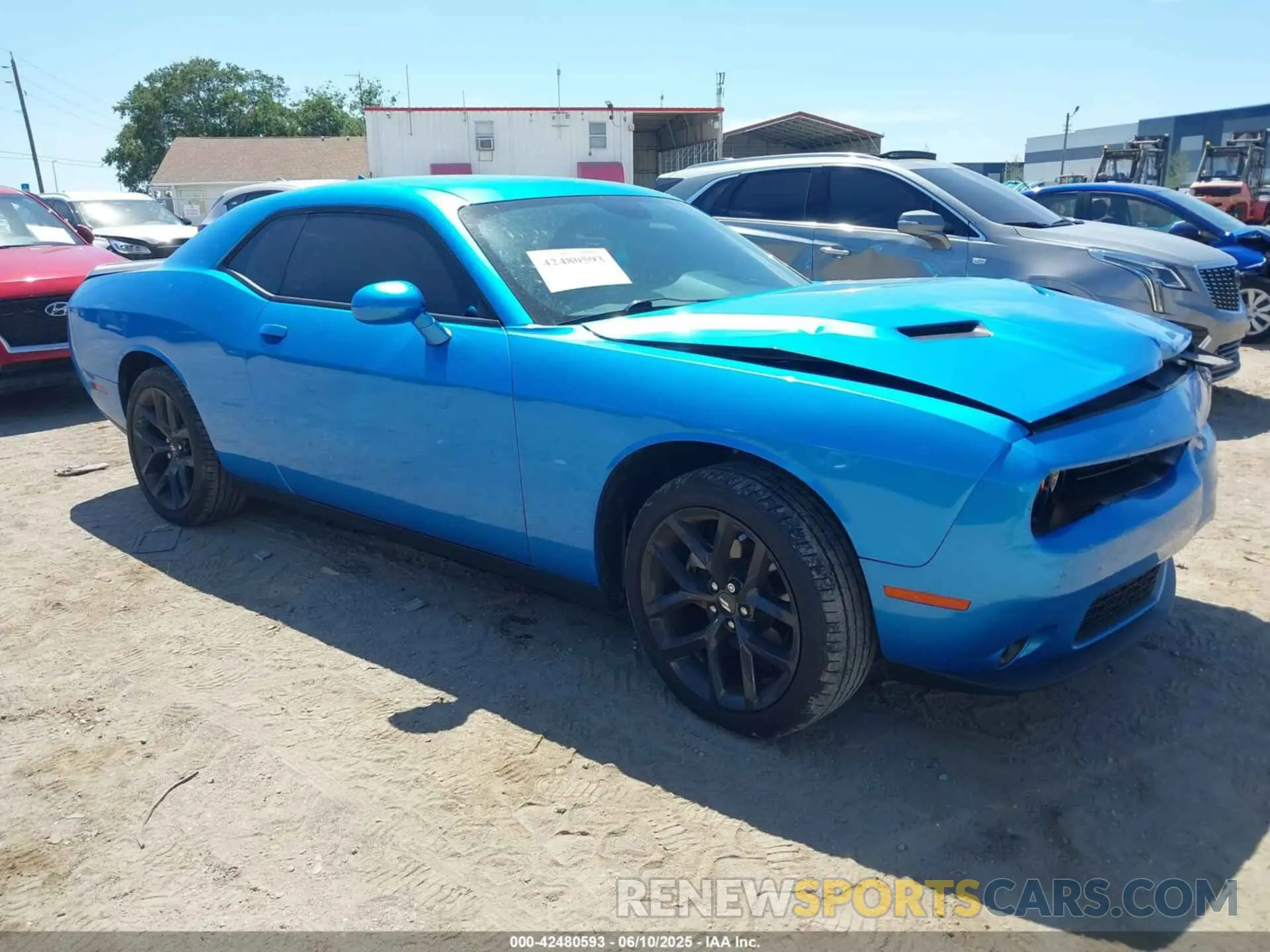 1 Photograph of a damaged car 2C3CDZAG6PH581824 DODGE CHALLENGER 2023