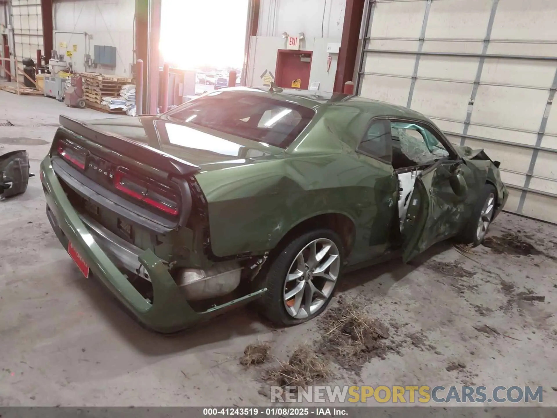 4 Photograph of a damaged car 2C3CDZAG6PH642072 DODGE CHALLENGER 2023