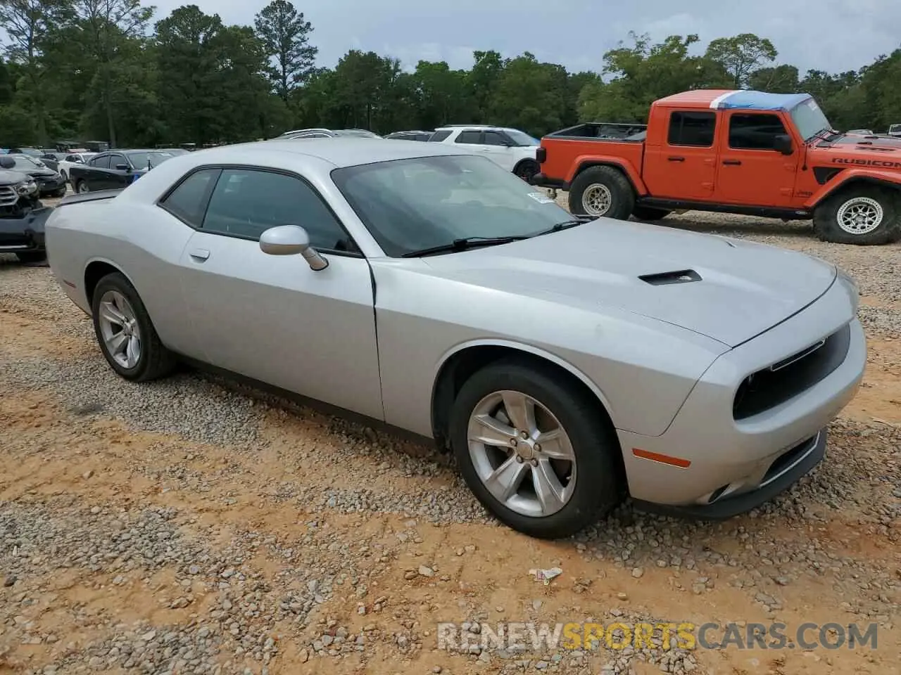 4 Photograph of a damaged car 2C3CDZAG7PH549304 DODGE CHALLENGER 2023