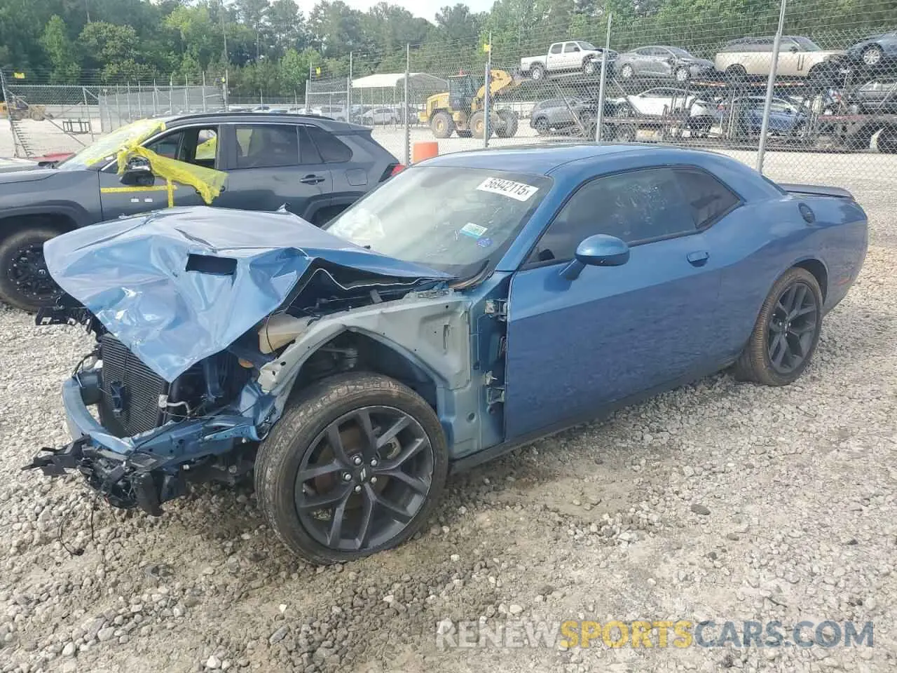 1 Photograph of a damaged car 2C3CDZAG7PH571299 DODGE CHALLENGER 2023