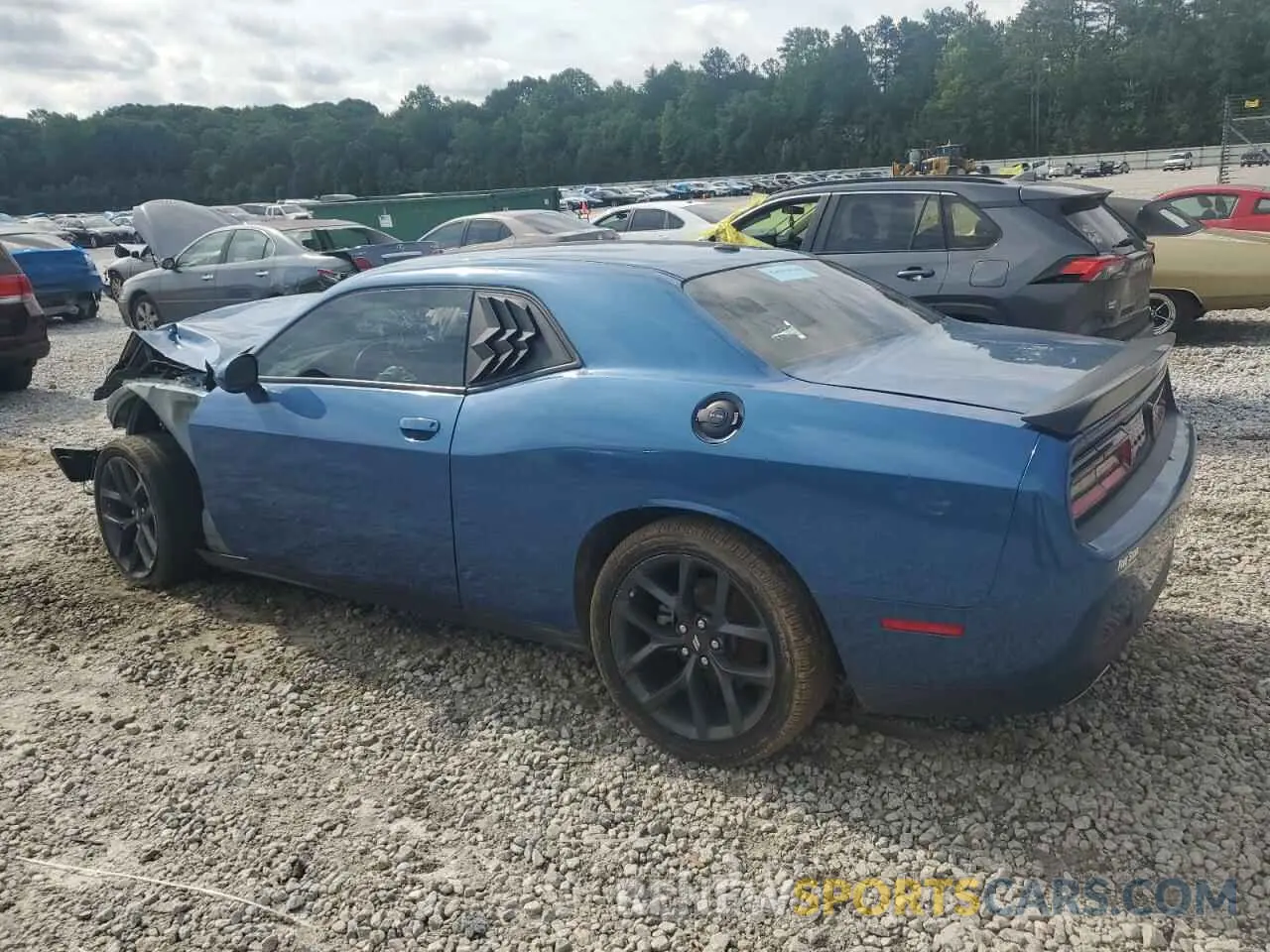 2 Photograph of a damaged car 2C3CDZAG7PH571299 DODGE CHALLENGER 2023