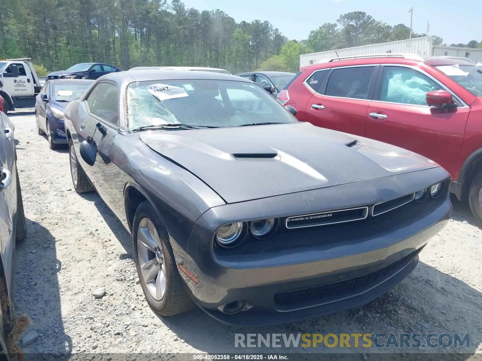 1 Photograph of a damaged car 2C3CDZAG8PH586314 DODGE CHALLENGER 2023