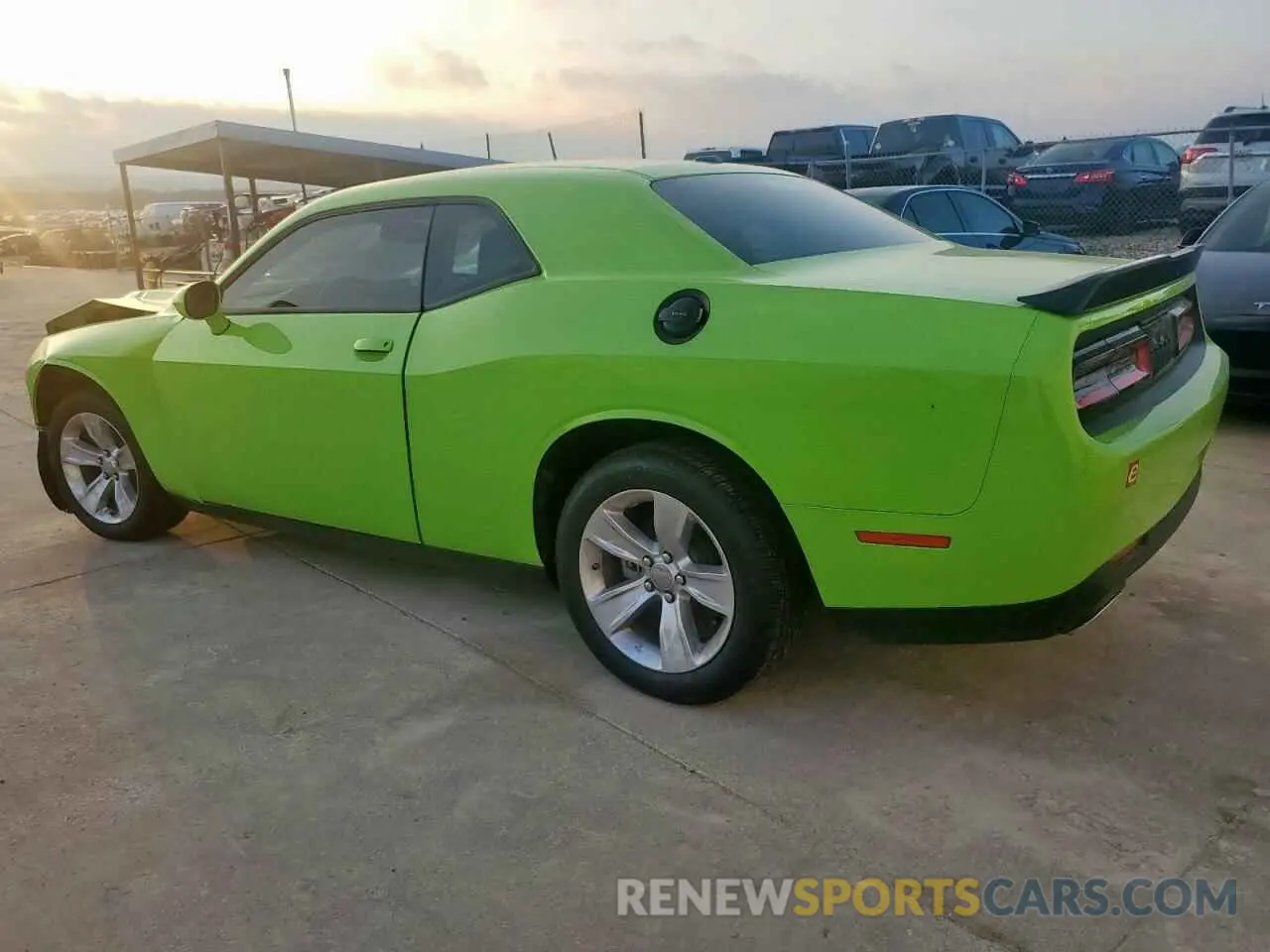 2 Photograph of a damaged car 2C3CDZAG9PH587164 DODGE CHALLENGER 2023