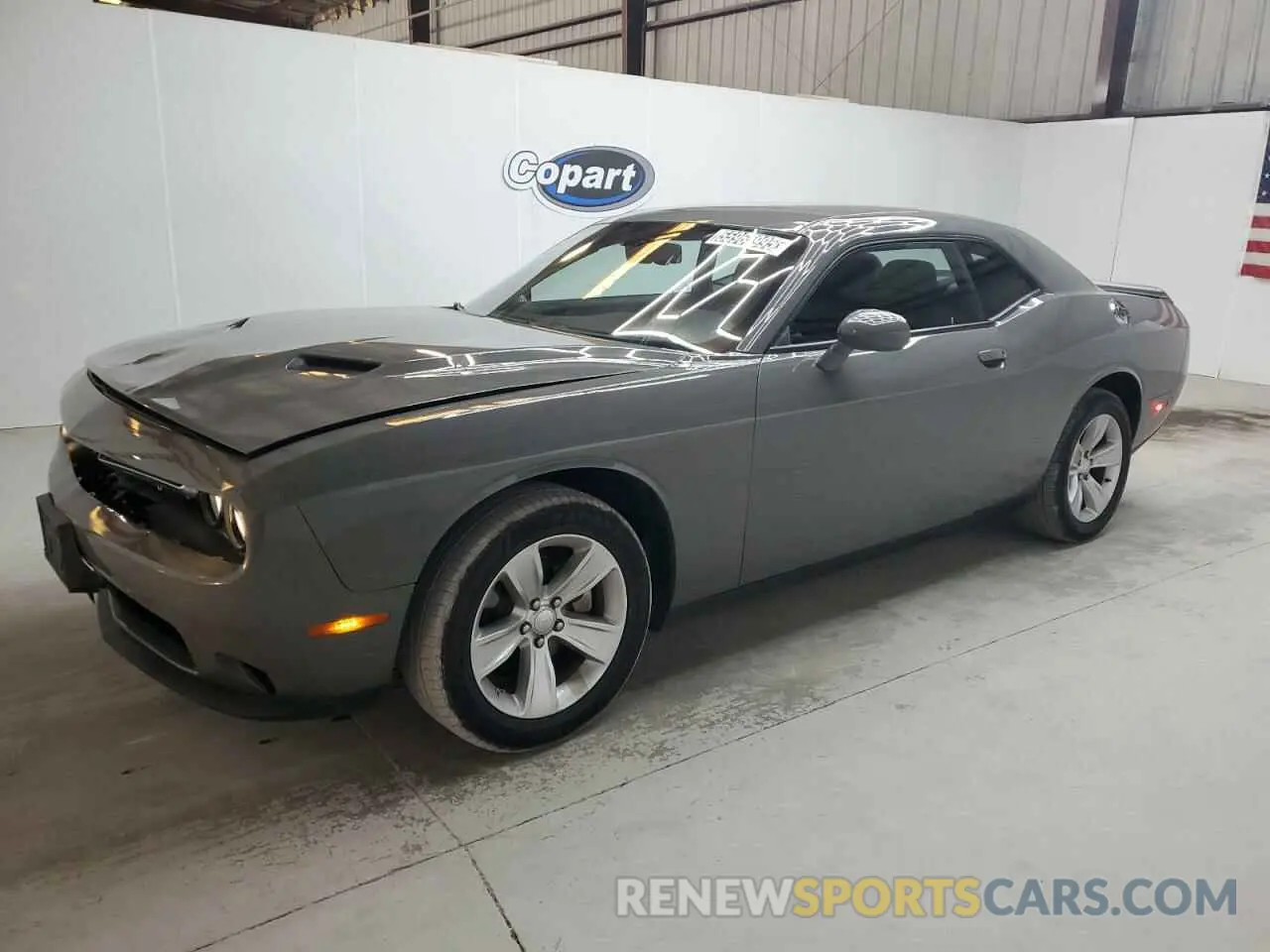 1 Photograph of a damaged car 2C3CDZAG9PH602049 DODGE CHALLENGER 2023