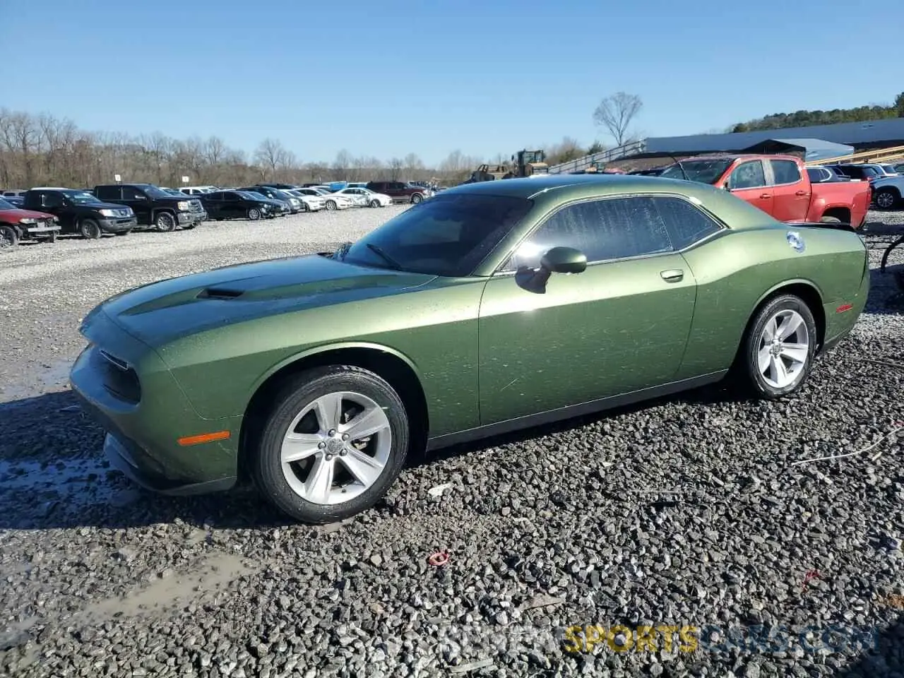 1 Photograph of a damaged car 2C3CDZAGXPH511775 DODGE CHALLENGER 2023