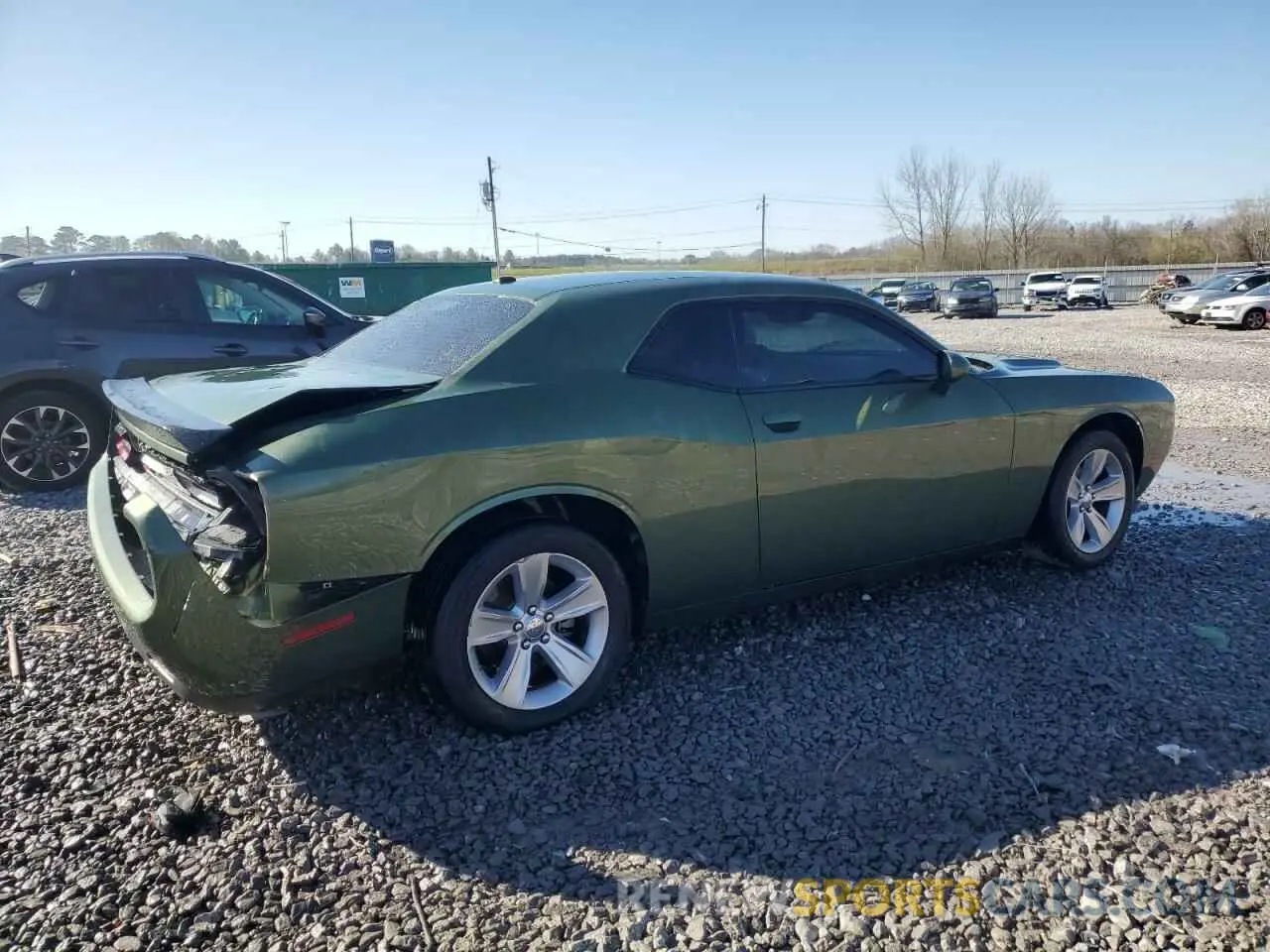 3 Photograph of a damaged car 2C3CDZAGXPH511775 DODGE CHALLENGER 2023