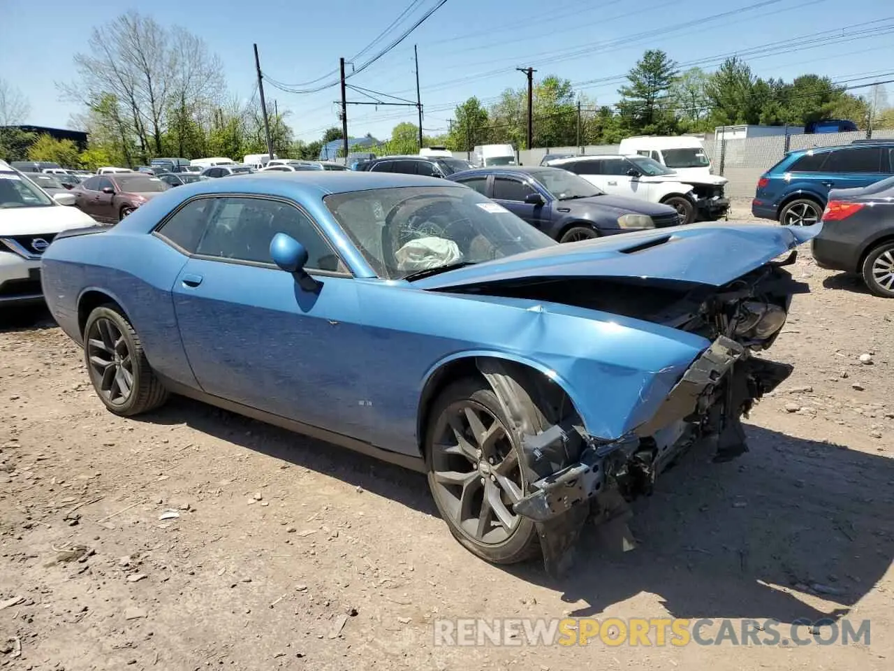 4 Photograph of a damaged car 2C3CDZAGXPH527927 DODGE CHALLENGER 2023