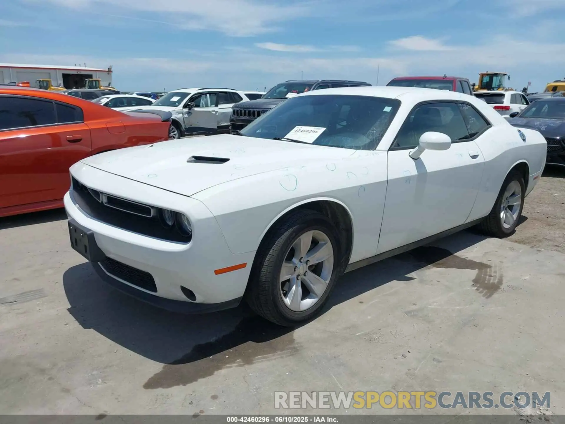 2 Photograph of a damaged car 2C3CDZAGXPH596486 DODGE CHALLENGER 2023