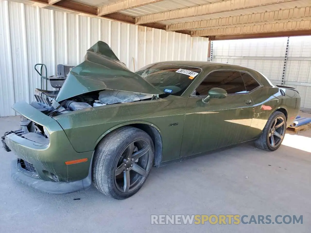 1 Photograph of a damaged car 2C3CDZBT1PH633906 DODGE CHALLENGER 2023