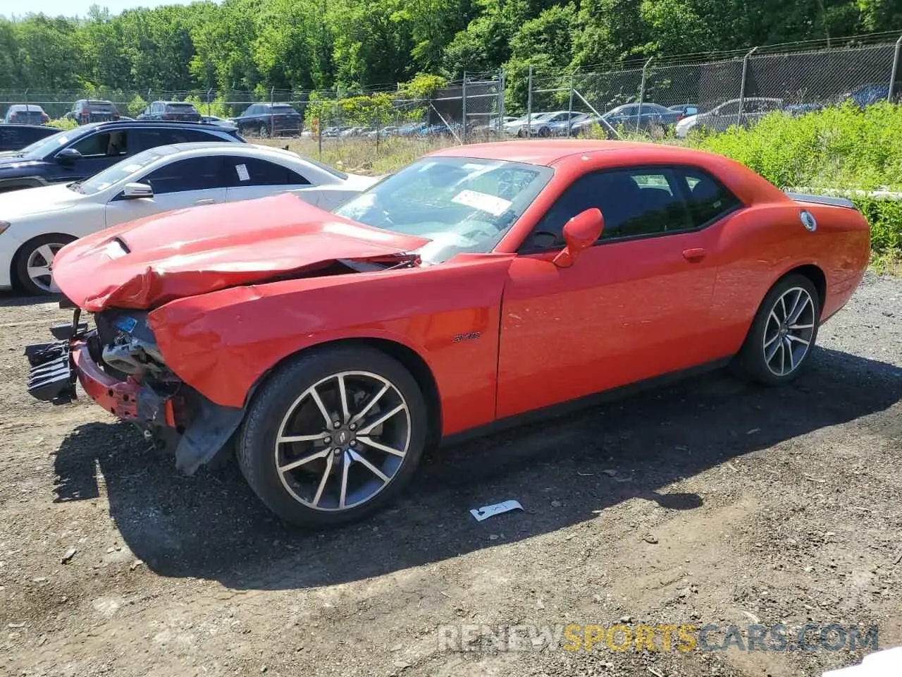 1 Photograph of a damaged car 2C3CDZBT3PH525786 DODGE CHALLENGER 2023