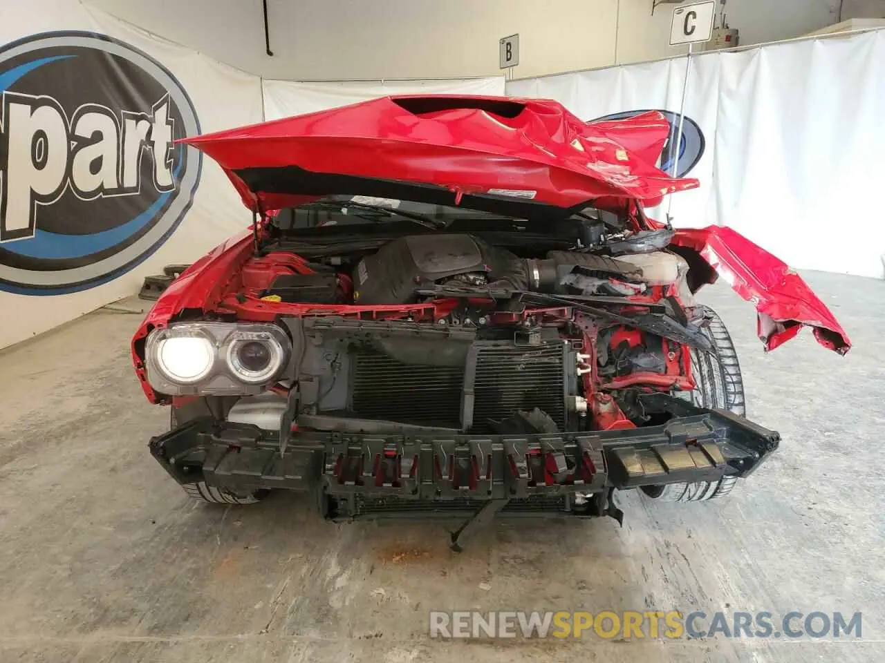 5 Photograph of a damaged car 2C3CDZBT3PH543575 DODGE CHALLENGER 2023