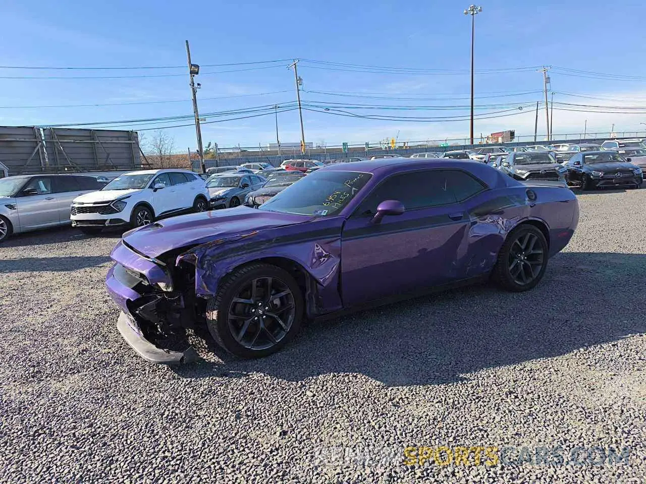 1 Photograph of a damaged car 2C3CDZBT5PH662390 DODGE CHALLENGER 2023
