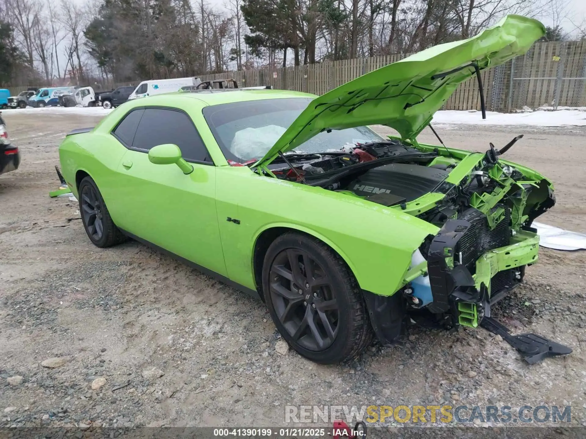 1 Photograph of a damaged car 2C3CDZBT8PH669219 DODGE CHALLENGER 2023