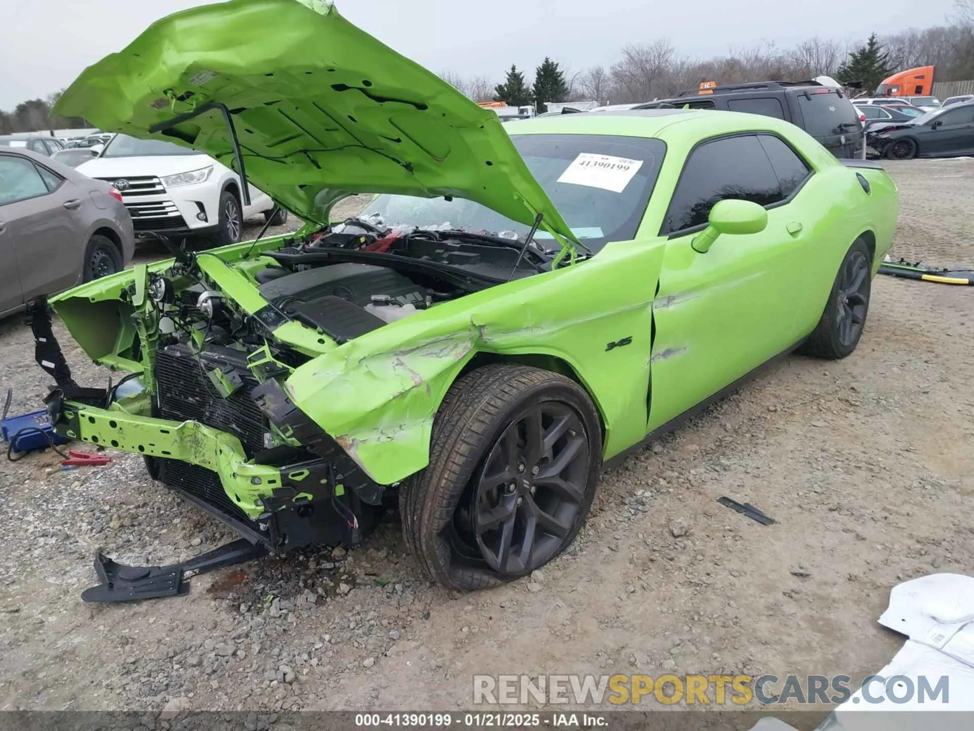 2 Photograph of a damaged car 2C3CDZBT8PH669219 DODGE CHALLENGER 2023