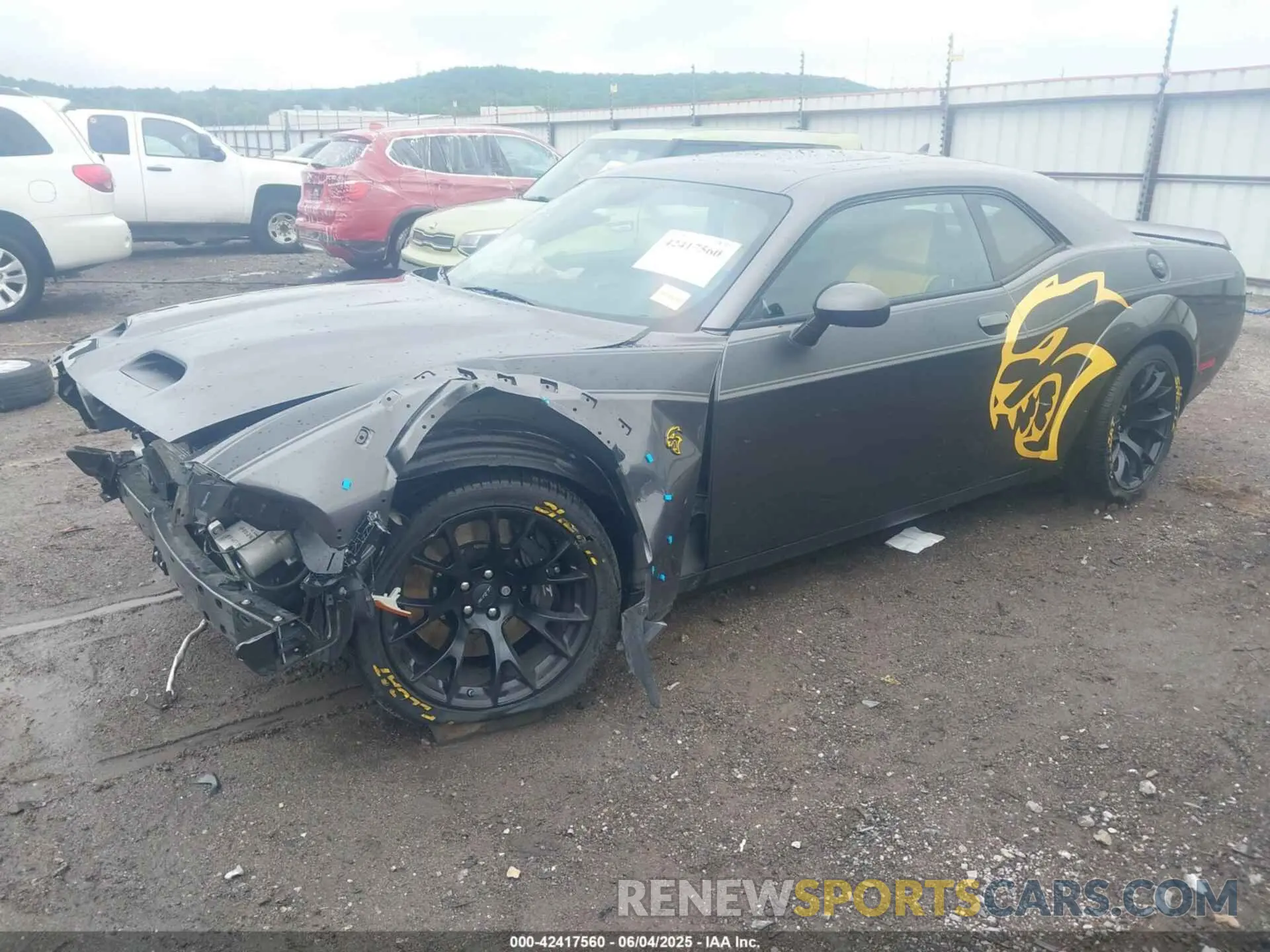 2 Photograph of a damaged car 2C3CDZC90PH617313 DODGE CHALLENGER 2023