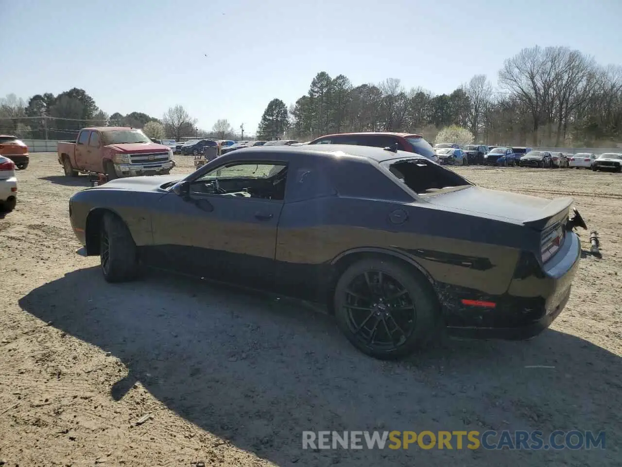 2 Photograph of a damaged car 2C3CDZC91PH667301 DODGE CHALLENGER 2023