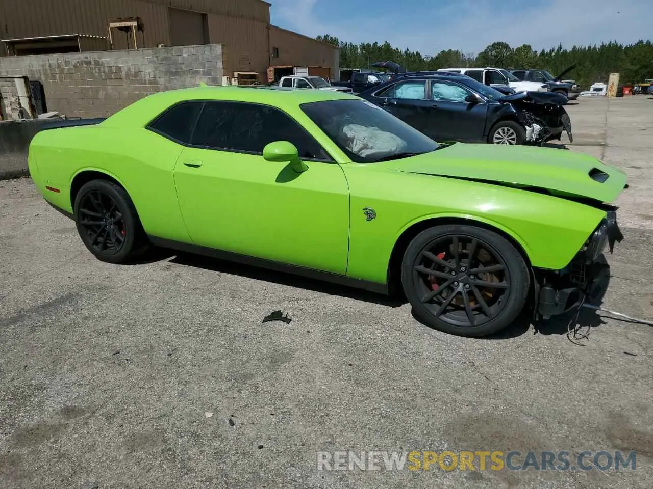 4 Photograph of a damaged car 2C3CDZC95PH617338 DODGE CHALLENGER 2023