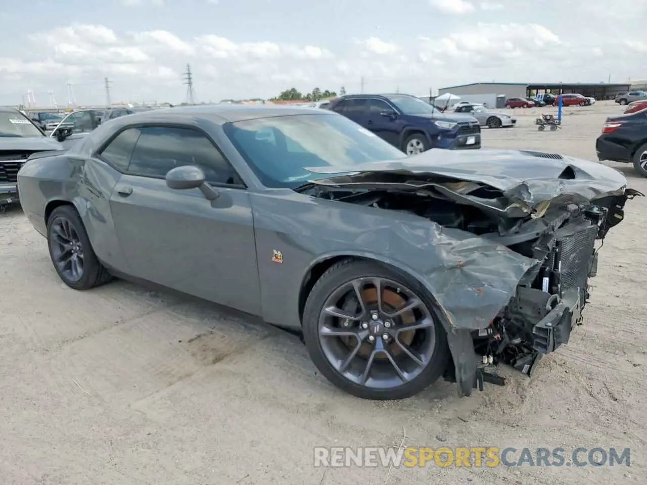 4 Фотография поврежденного автомобиля 2C3CDZFJ1PH621537 DODGE CHALLENGER 2023
