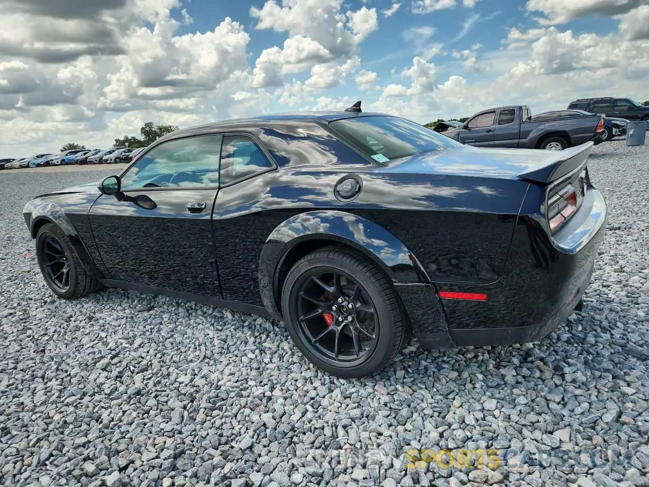 2 Photograph of a damaged car 2C3CDZFJ3PH596415 DODGE CHALLENGER 2023