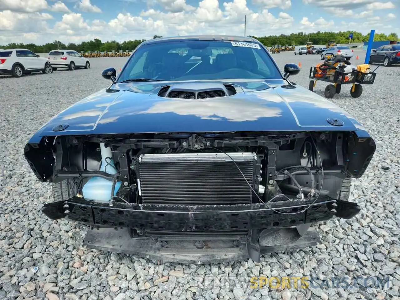 5 Photograph of a damaged car 2C3CDZFJ3PH596415 DODGE CHALLENGER 2023