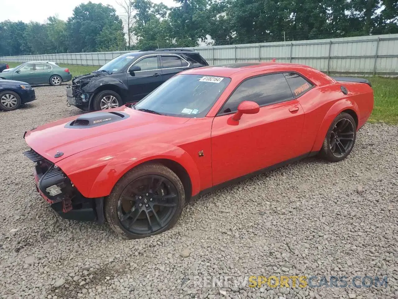 1 Photograph of a damaged car 2C3CDZFJ4PH544307 DODGE CHALLENGER 2023
