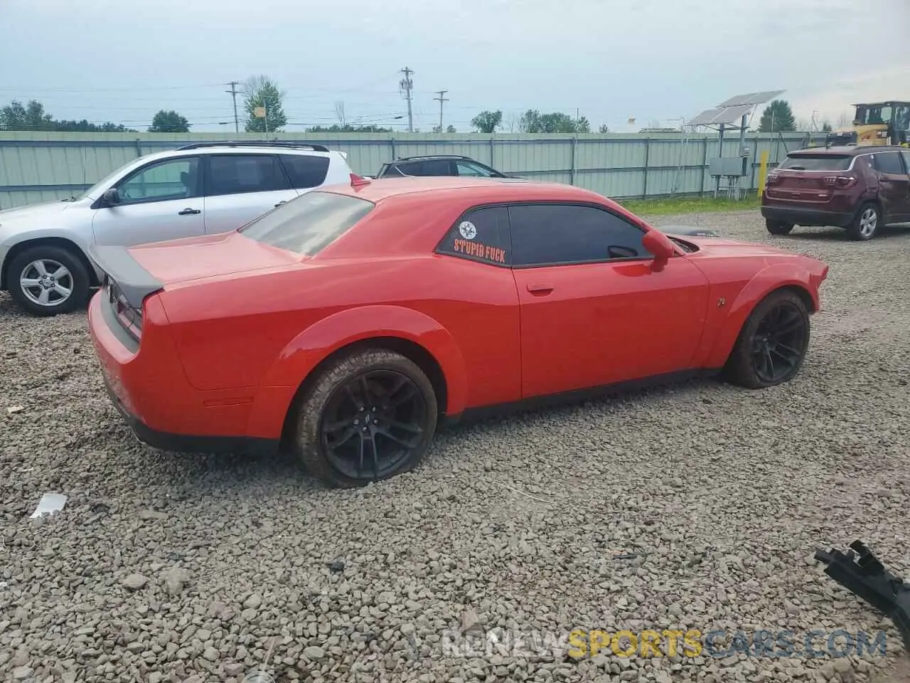 3 Photograph of a damaged car 2C3CDZFJ4PH544307 DODGE CHALLENGER 2023