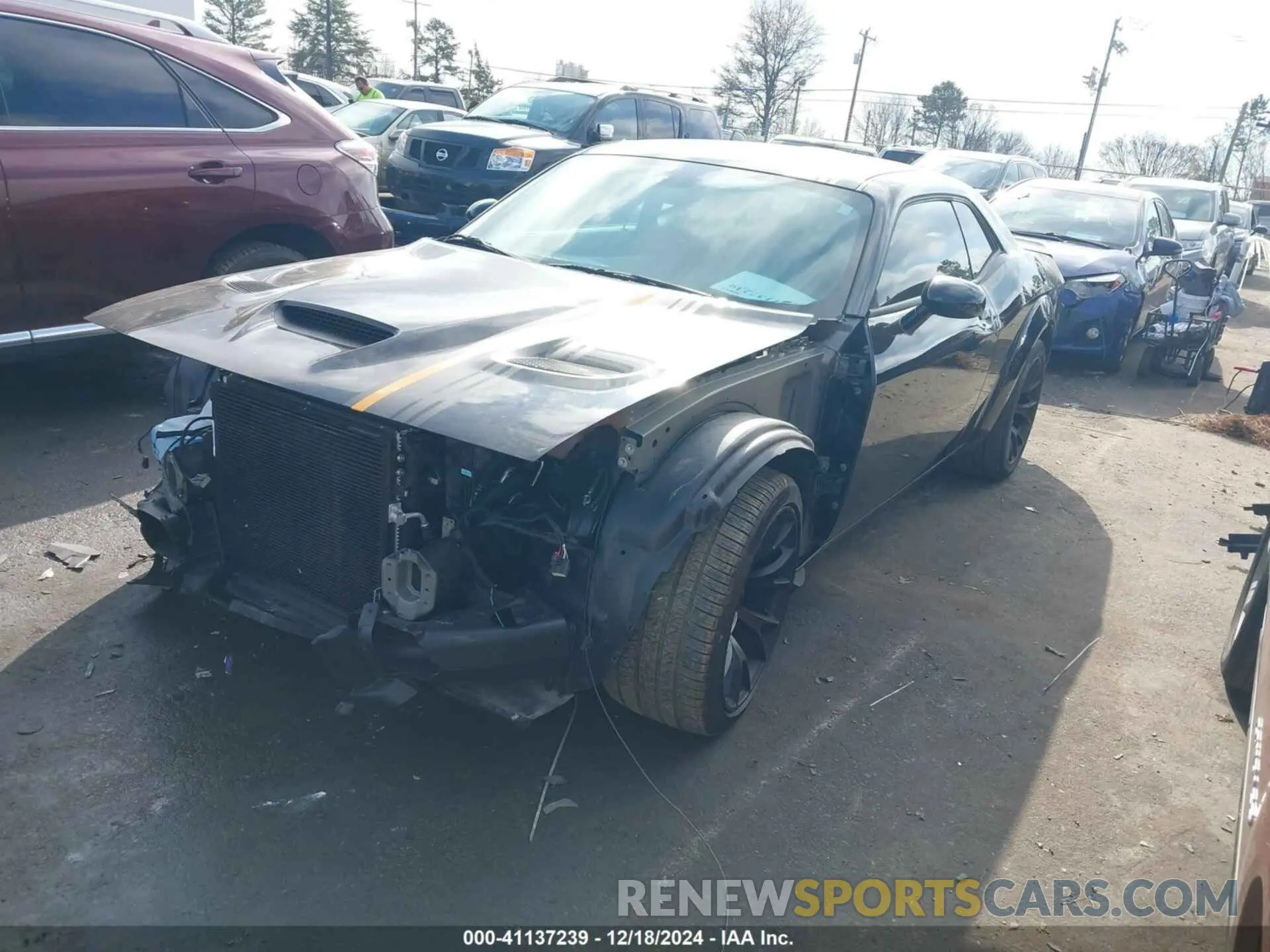 2 Photograph of a damaged car 2C3CDZFJ5PH662835 DODGE CHALLENGER 2023