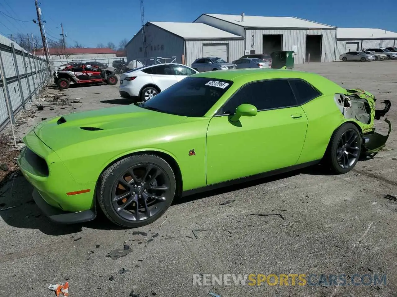 1 Photograph of a damaged car 2C3CDZFJ6PH602997 DODGE CHALLENGER 2023