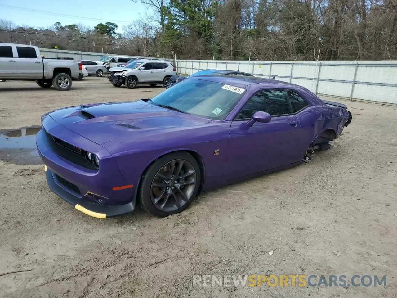 1 Фотография поврежденного автомобиля 2C3CDZFJ7PH621509 DODGE CHALLENGER 2023