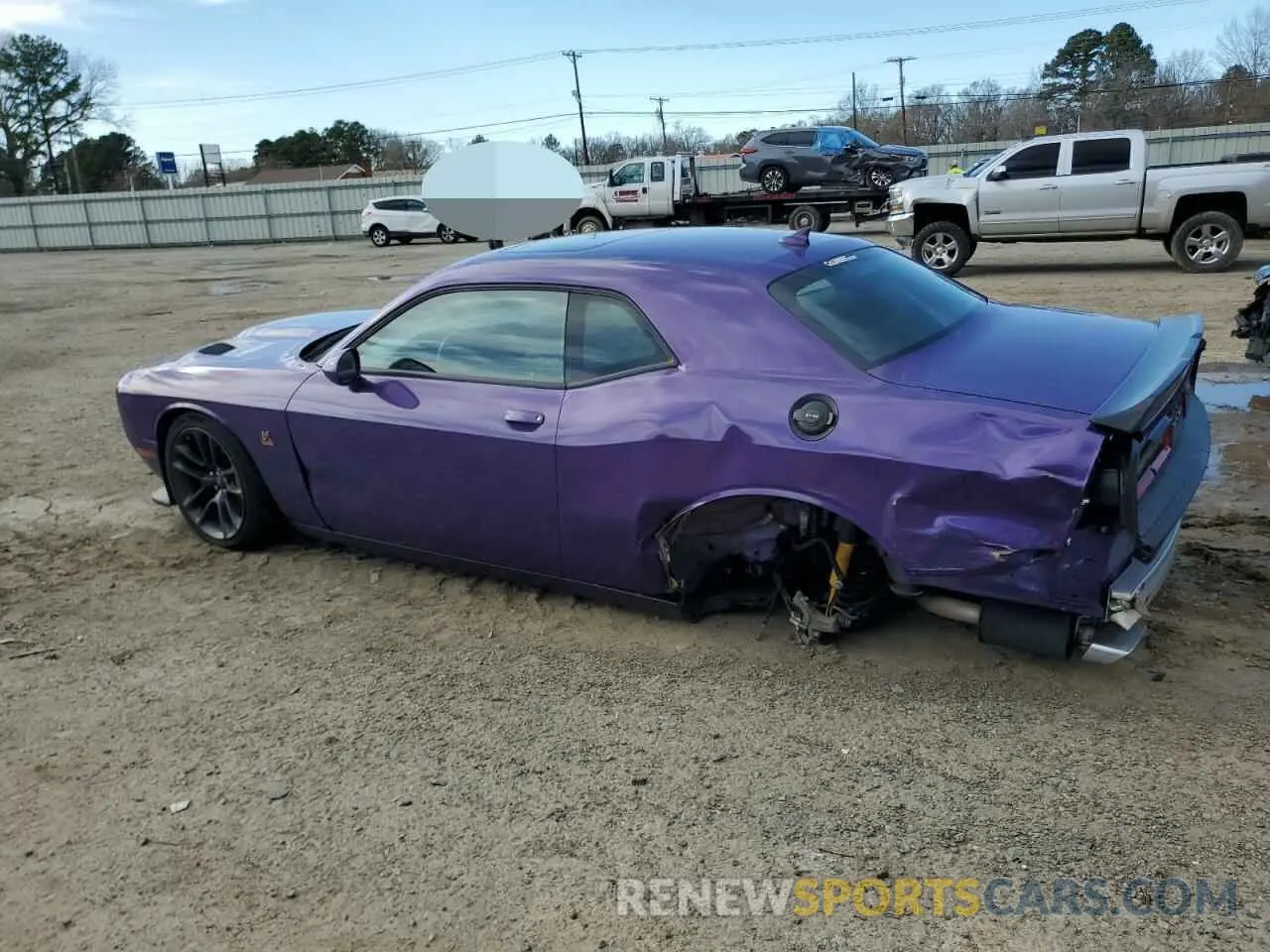 2 Фотография поврежденного автомобиля 2C3CDZFJ7PH621509 DODGE CHALLENGER 2023