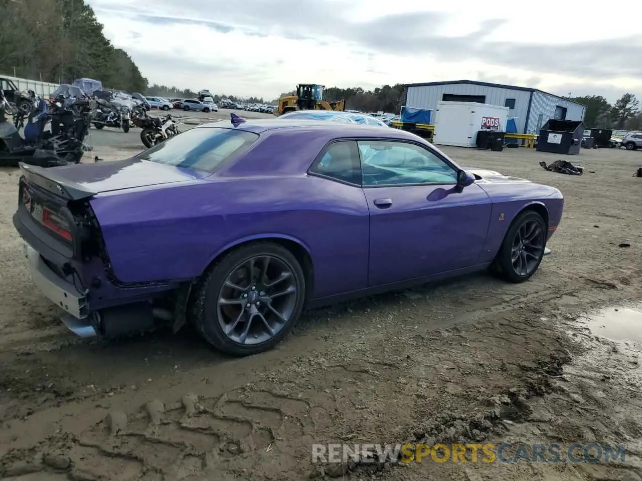 3 Фотография поврежденного автомобиля 2C3CDZFJ7PH621509 DODGE CHALLENGER 2023