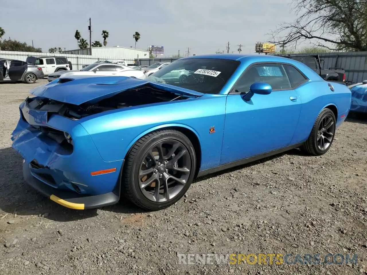 1 Photograph of a damaged car 2C3CDZFJ7PH662285 DODGE CHALLENGER 2023