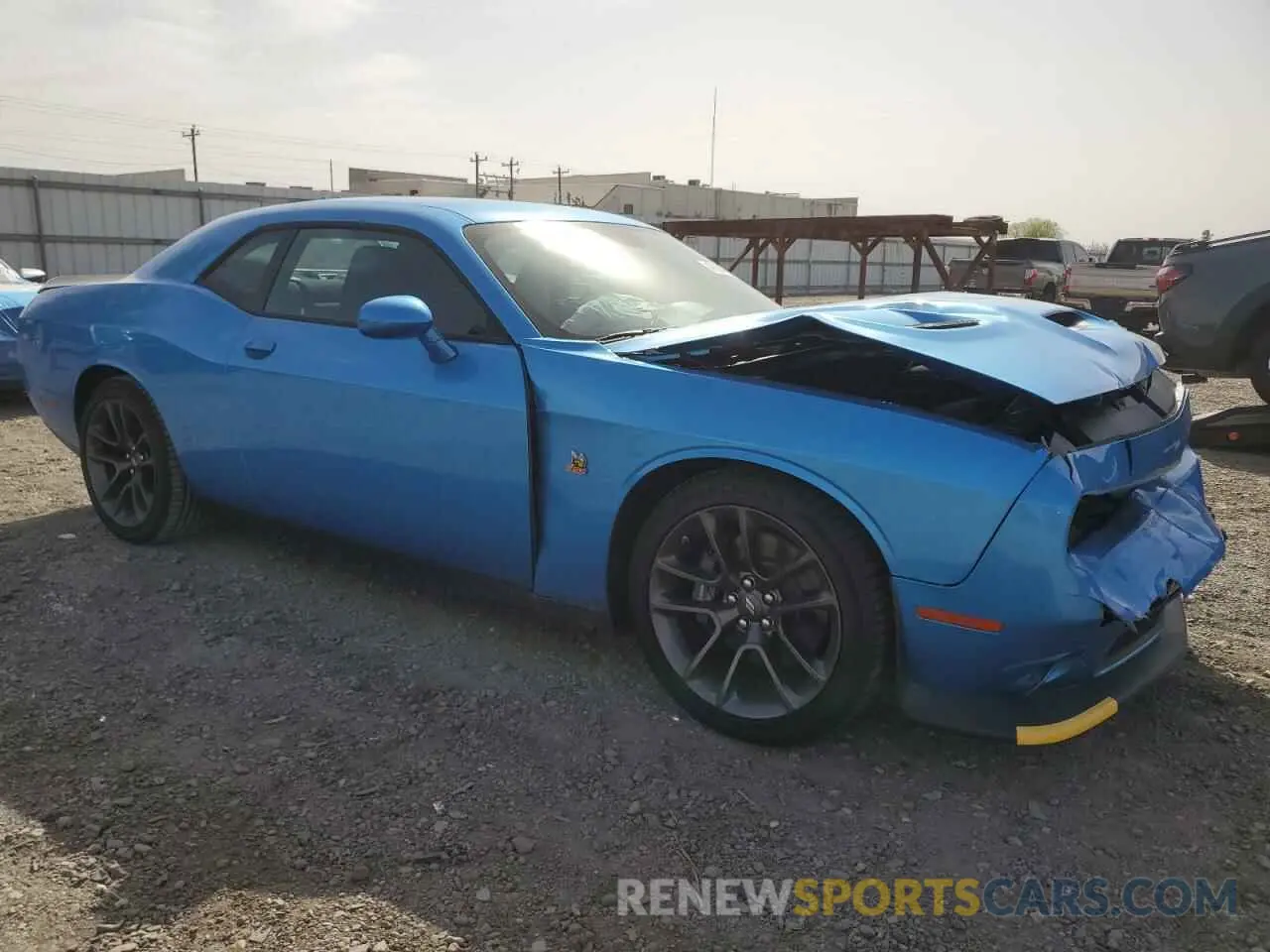 4 Photograph of a damaged car 2C3CDZFJ7PH662285 DODGE CHALLENGER 2023