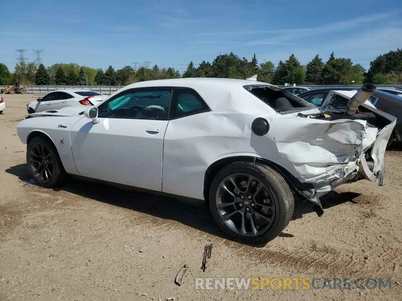2 Фотография поврежденного автомобиля 2C3CDZFJ8PH542866 DODGE CHALLENGER 2023