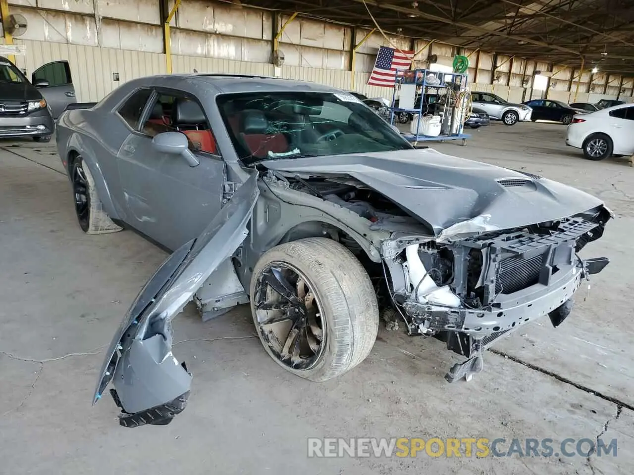4 Photograph of a damaged car 2C3CDZFJ8PH693769 DODGE CHALLENGER 2023