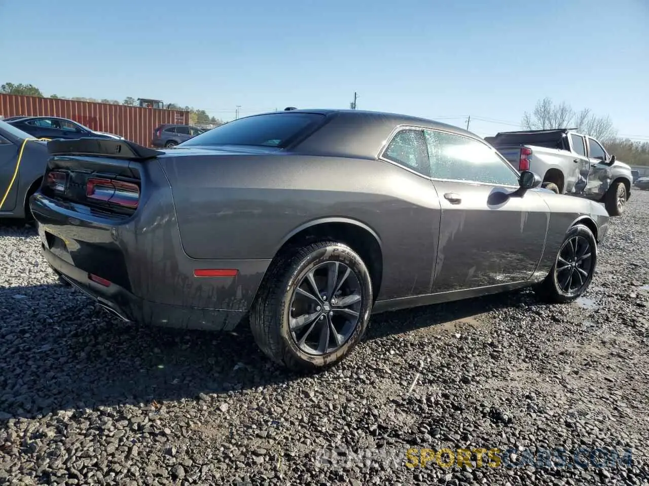 3 Фотография поврежденного автомобиля 2C3CDZGG9PH663067 DODGE CHALLENGER 2023