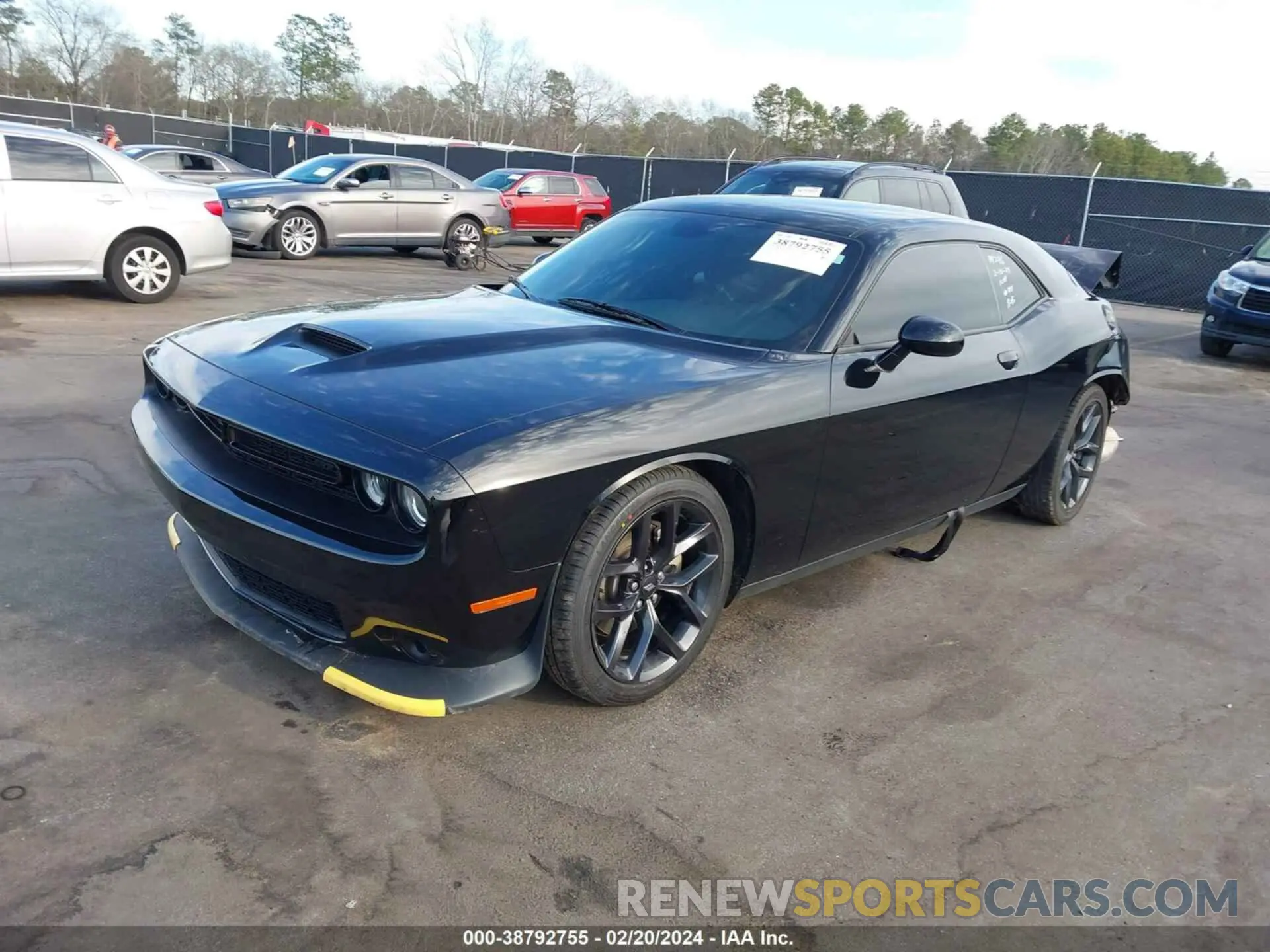 2 Photograph of a damaged car 2C3CDZJG1PH546107 DODGE CHALLENGER 2023