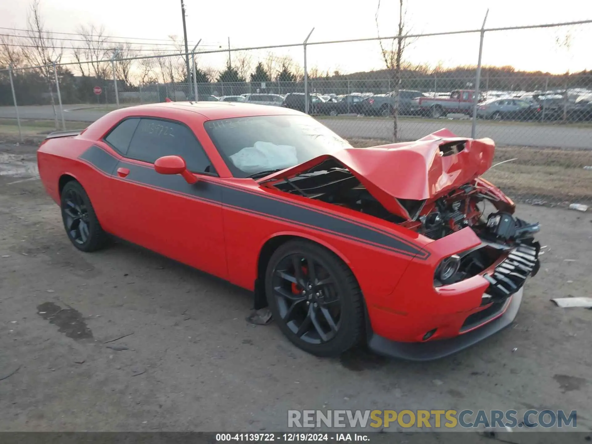 1 Photograph of a damaged car 2C3CDZJG3PH596863 DODGE CHALLENGER 2023