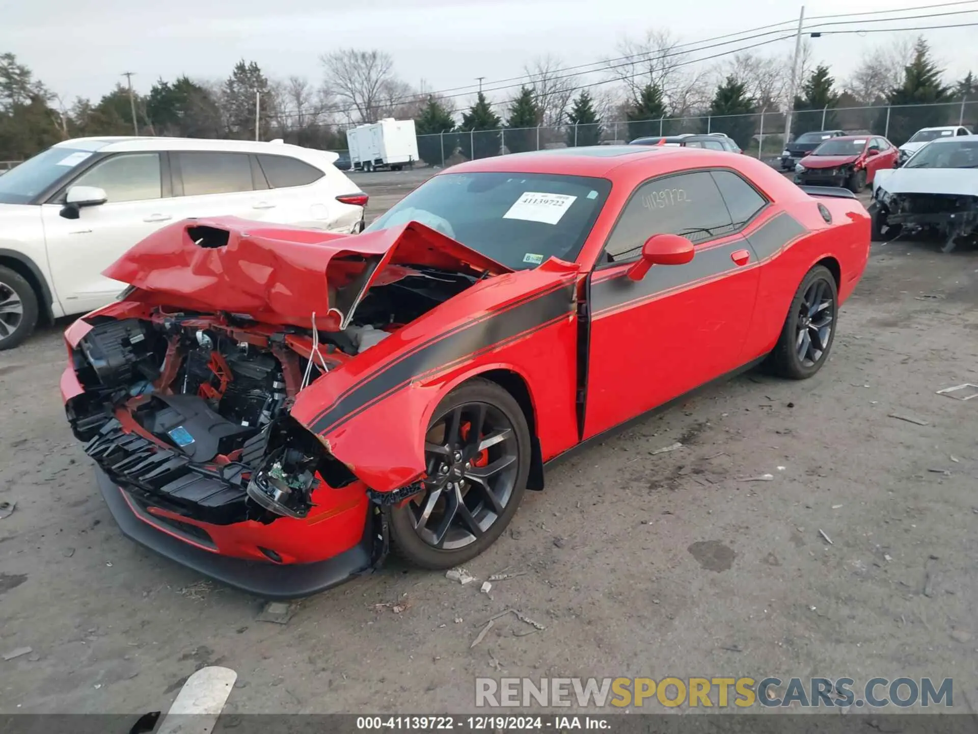 2 Photograph of a damaged car 2C3CDZJG3PH596863 DODGE CHALLENGER 2023