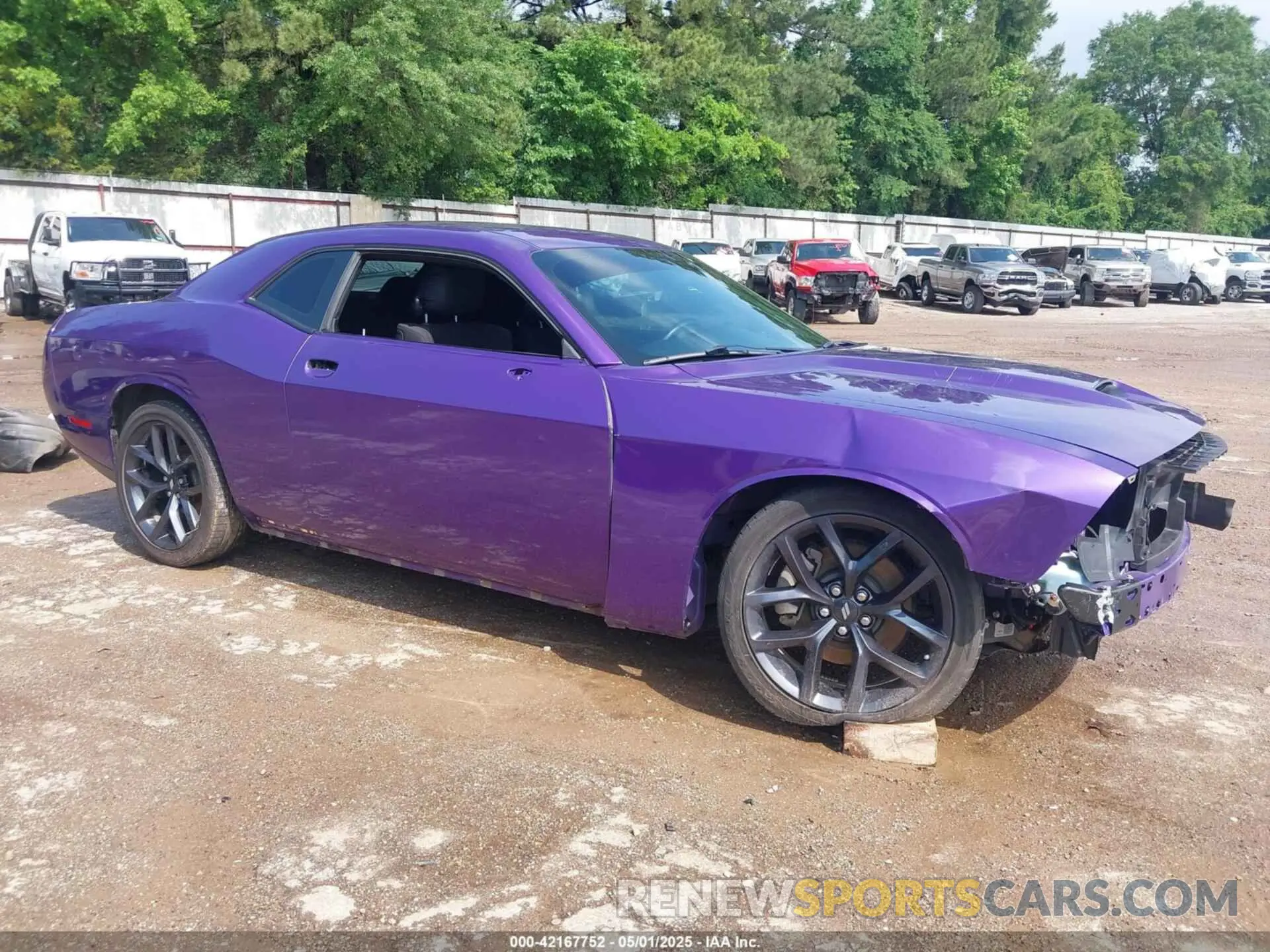1 Photograph of a damaged car 2C3CDZJG5PH629801 DODGE CHALLENGER 2023