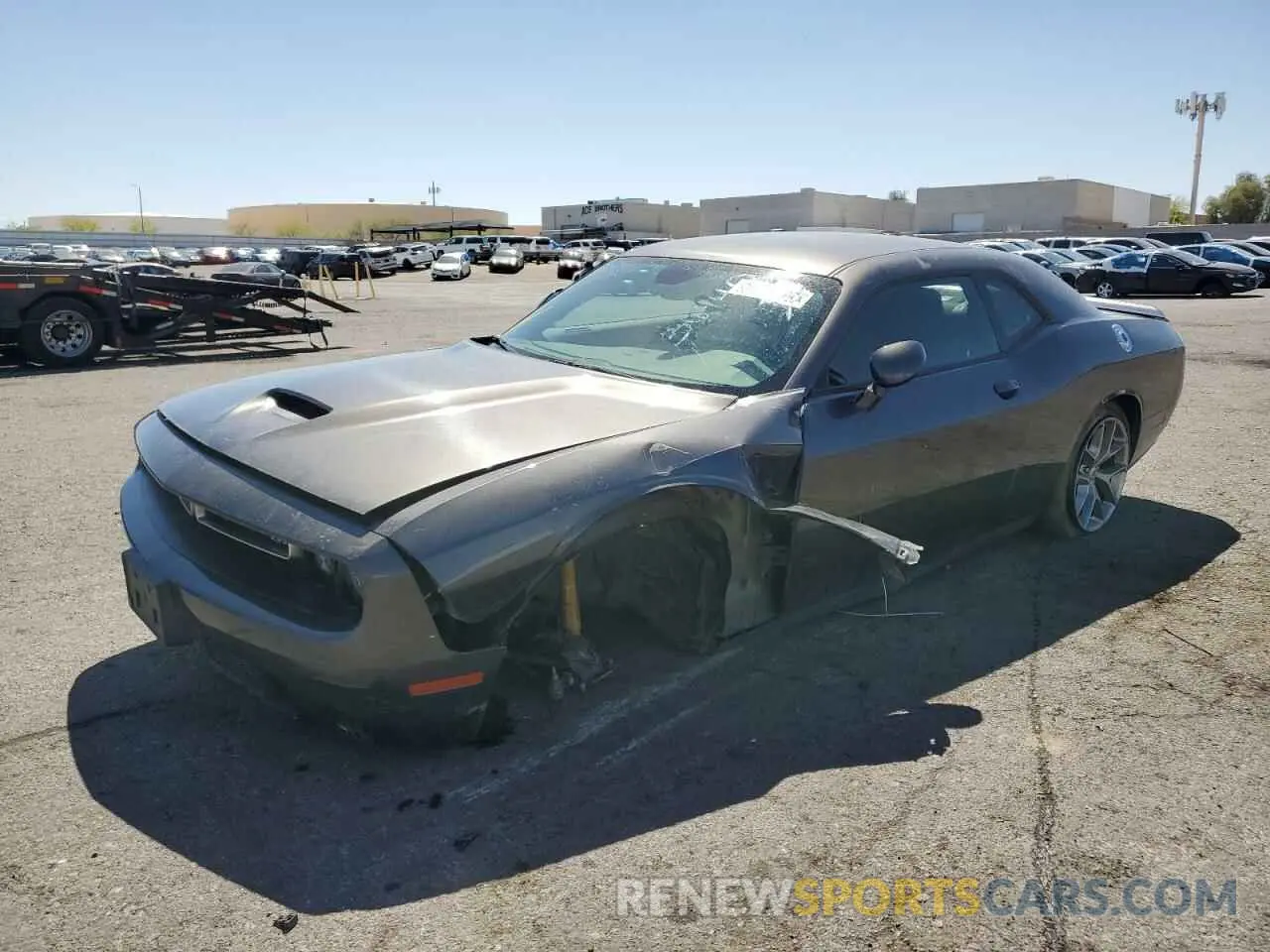 1 Photograph of a damaged car 2C3CDZJG6PH503690 DODGE CHALLENGER 2023
