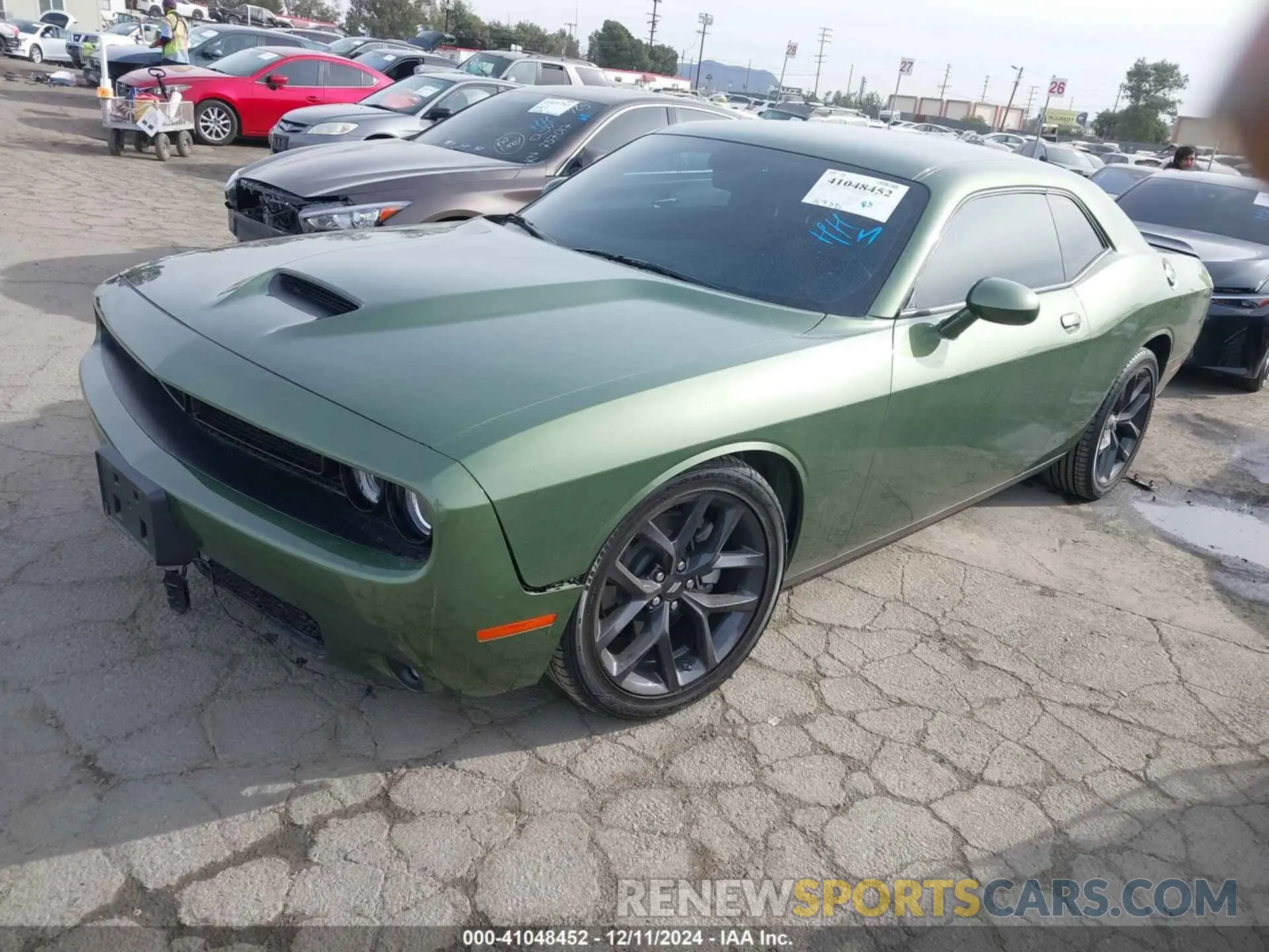 2 Фотография поврежденного автомобиля 2C3CDZJG8PH574261 DODGE CHALLENGER 2023