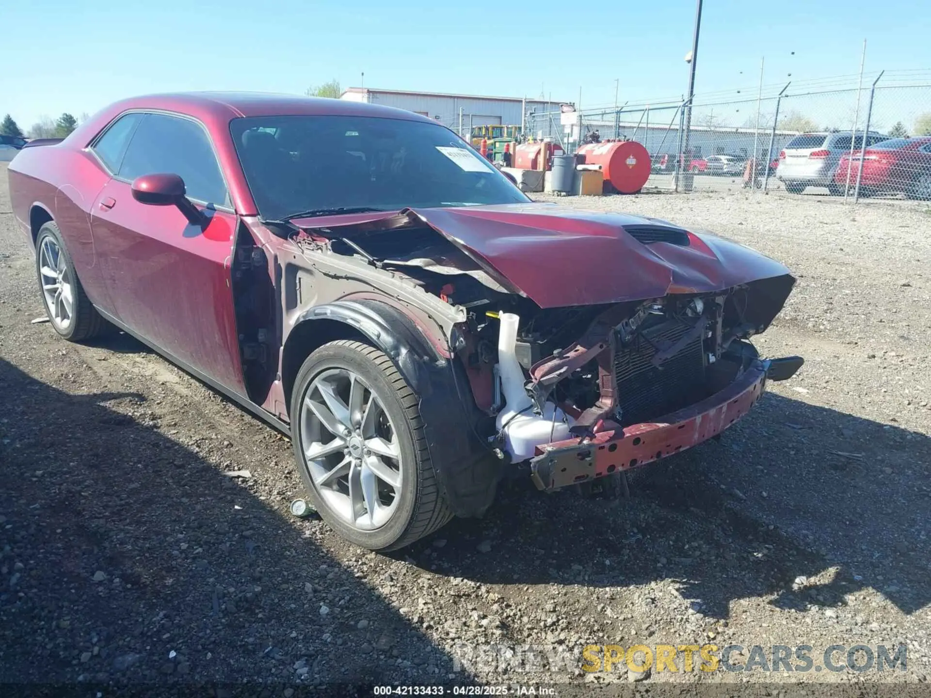 1 Фотография поврежденного автомобиля 2C3CDZKG2PH501093 DODGE CHALLENGER 2023