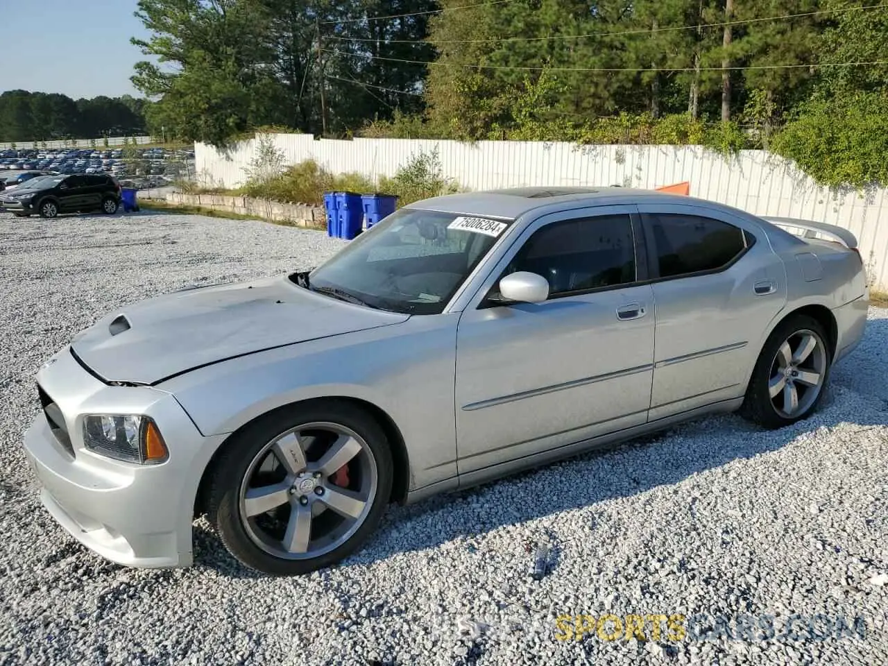 1 Photograph of a damaged car 2B3KA73W36H386207 DODGE CHARGER 2006