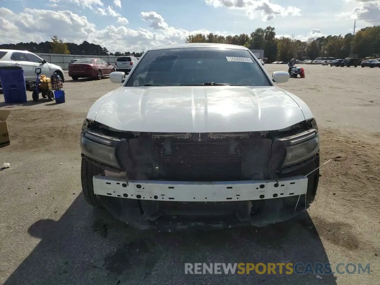 5 Photograph of a damaged car 2C3CDXAT0KH568304 DODGE CHARGER 2019