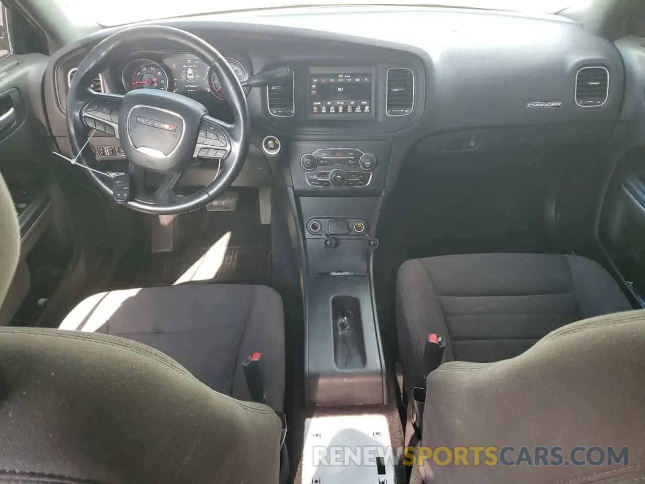 8 Photograph of a damaged car 2C3CDXAT0KH568304 DODGE CHARGER 2019