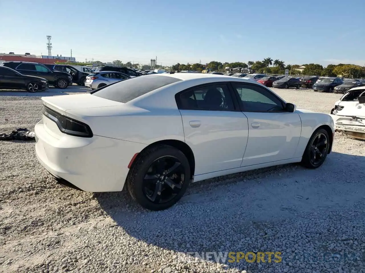 3 Photograph of a damaged car 2C3CDXAT1KH585371 DODGE CHARGER 2019