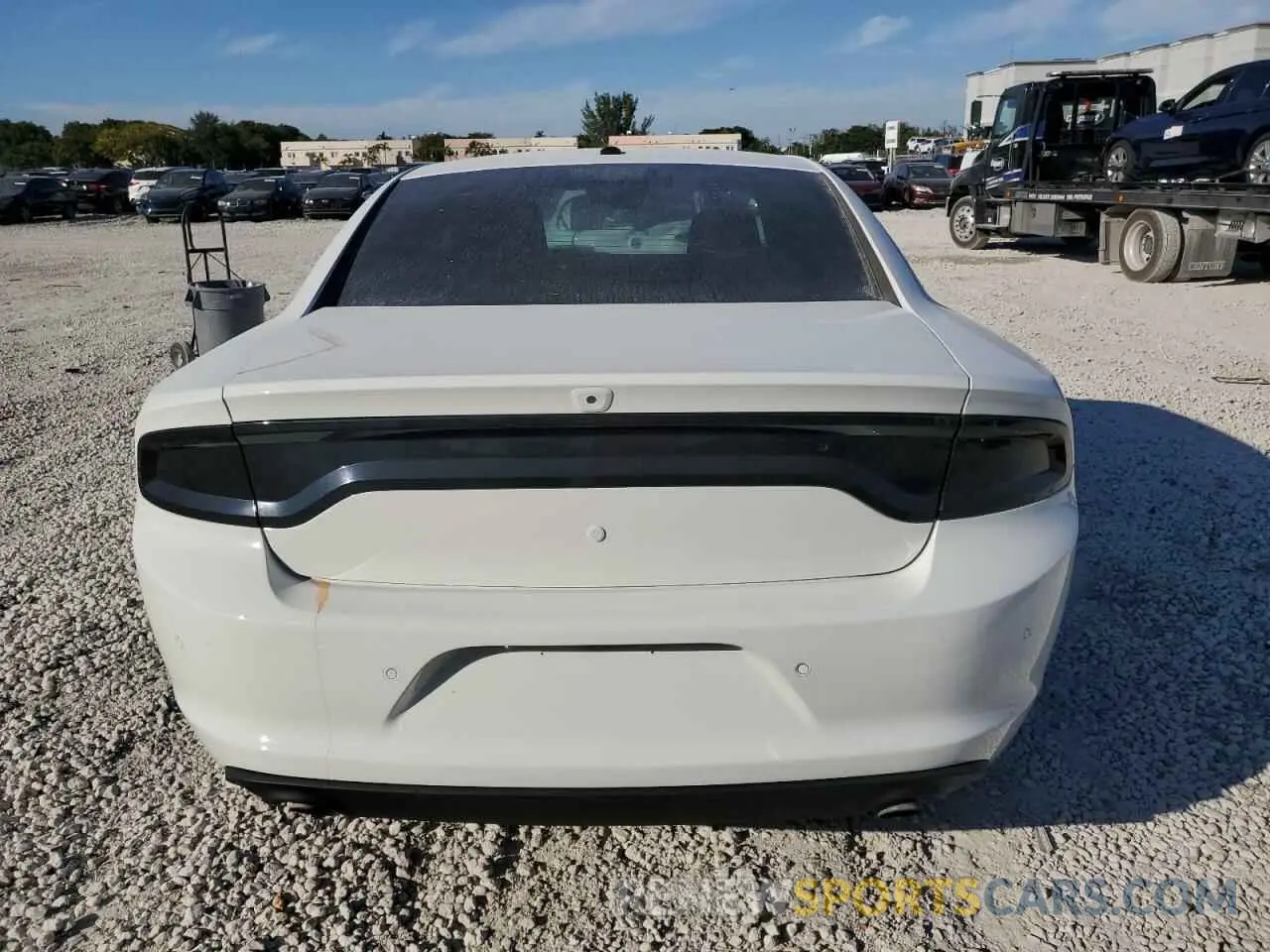 6 Photograph of a damaged car 2C3CDXAT1KH585371 DODGE CHARGER 2019