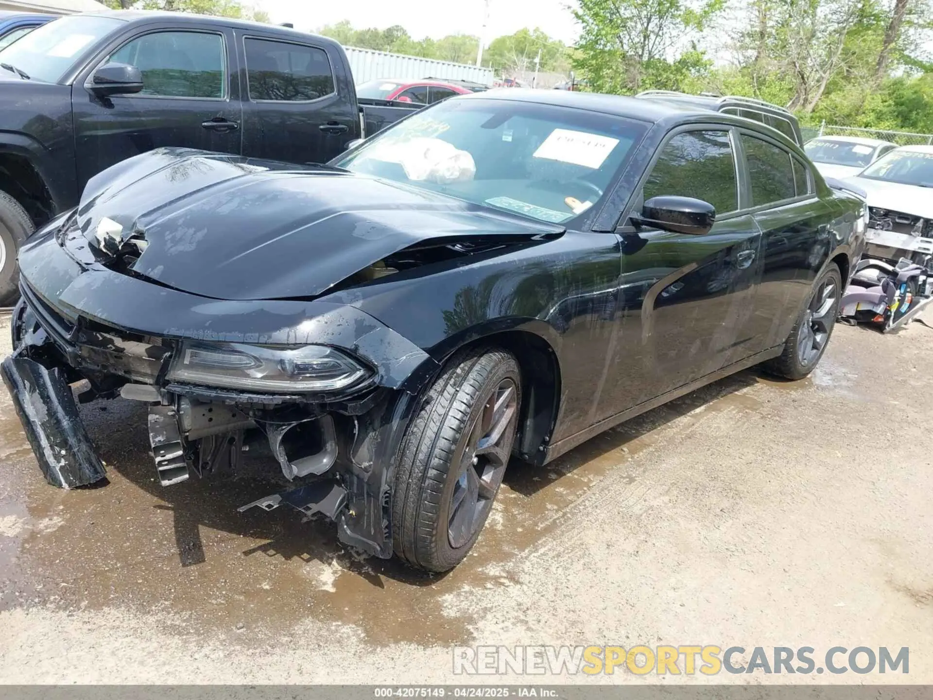 2 Photograph of a damaged car 2C3CDXBG0KH502899 DODGE CHARGER 2019