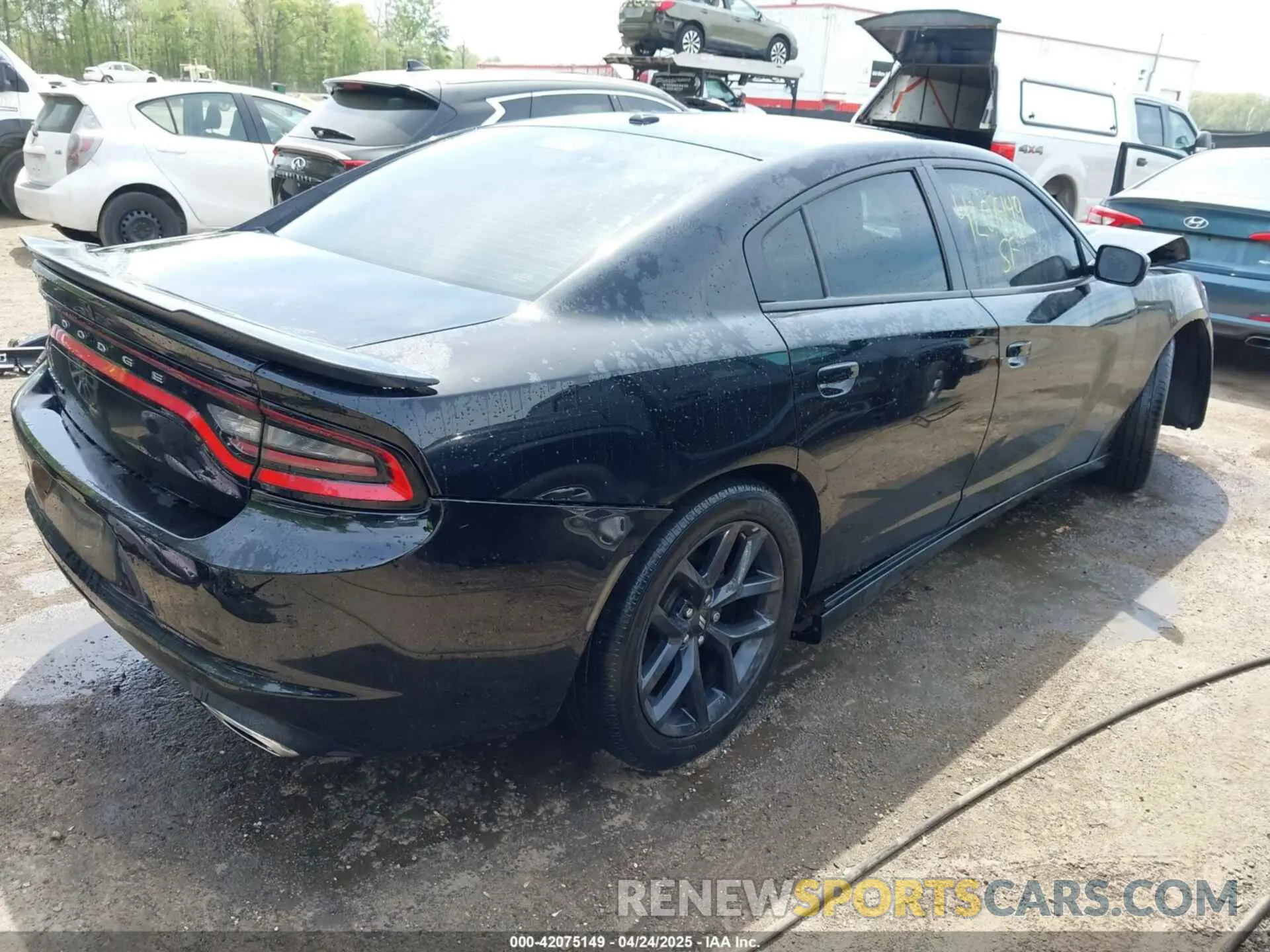 4 Photograph of a damaged car 2C3CDXBG0KH502899 DODGE CHARGER 2019